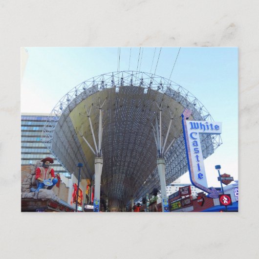 ダウンタウンラスベガス#1ポストカード ポストカード (正面)