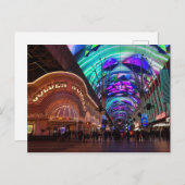 ダウンタウンラスベガス#4ポストカード ポストカード (正面/裏面)