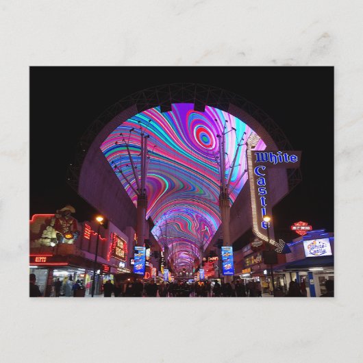 ダウンタウンラスベガス#5ポストカード ポストカード (正面)