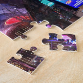 ダウンタウンラスベガス#6ジグソーパズル ジグソーパズル (側面)