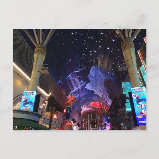 ダウンタウンラスベガス#6ポストカード ポストカード (正面)