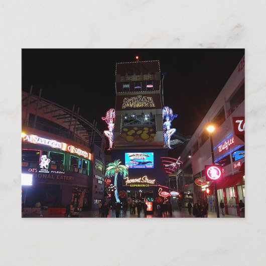 ダウンタウンラスベガス#7ポストカード ポストカード (正面)