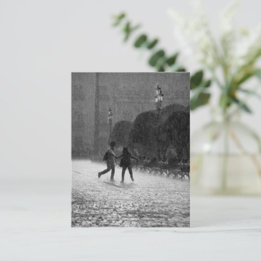 ダウンタウンレオングアナファートメキシコに降雨 ポストカード (スタンド正面)