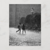 ダウンタウンレオングアナファートメキシコに降雨 ポストカード (正面)