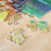 ダウンタウンレノネバダバージニア通り ジグソーパズル (側面)