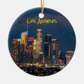 ダウンタウンロサンゼルスアットデュスク セラミックオーナメント (正面)