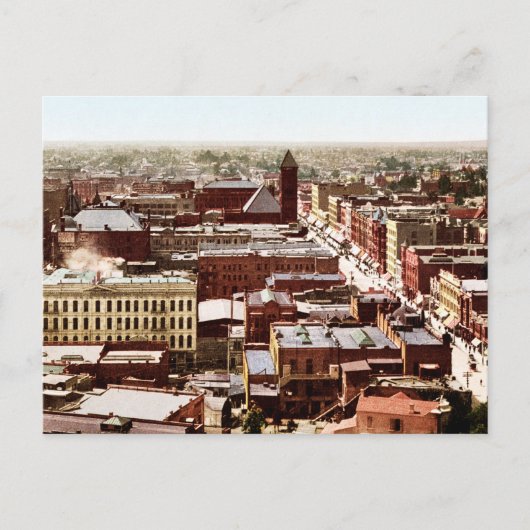 ダウンタウンロサンゼルスカリフォルニア ポストカード (正面)