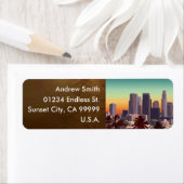 ダウンタウンロサンゼルス – カスタマイズ可能なイメージ ラベル (インサイチュ)