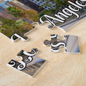 ダウンタウンロサンゼルス，カリフォルニア，アメリカ ジグソーパズル (側面)