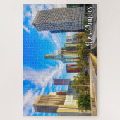 ダウンタウンロサンゼルス，カリフォルニア，アメリカ ジグソーパズル (縦)