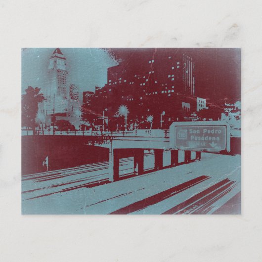 ダウンタウンロサンゼルス ポストカード (正面)