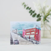 ダウンタウンロサンゼルス ポストカード (スタンド正面)