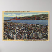 ダウンタウン全体の空中線 ポスター (正面)