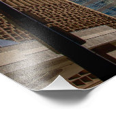 ダウンタウン反射 フォトプリント            (角)