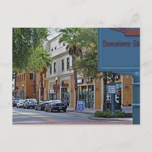 ダウンタウン安全港 ポストカード (正面)