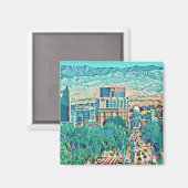 ダウンタウン芸術的ボイズアイダホ マグネット (正面/裏面)