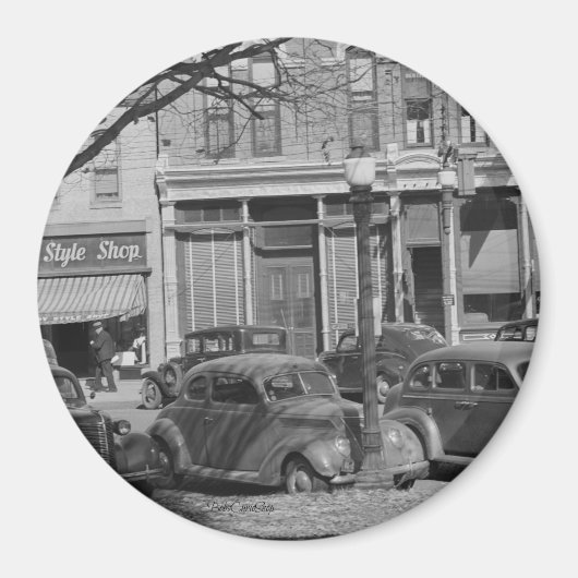 ダウンタウン1939 マグネット (正面)