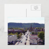 ダウンタウン – ウィノーナ， MN ポストカード (正面/裏面)