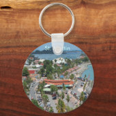 ダウンタウン・セント・マーチン キーホルダー (正面)