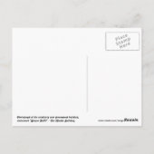 ダウンタウンHaifa写真はがき ポストカード (裏面)