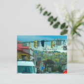 ダウンタウンITHACAニューヨーク葉書 ポストカード (スタンド正面)