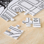 ダウンタウンNYEニューヨーク休暇お土産NYCギフト ジグソーパズル (側面)