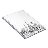 ダウンタウンNYEニューヨーク休暇お土産NYCギフト ノートブック (右側)