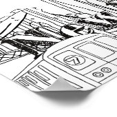 ダウンタウンNYEニューヨーク休暇お土産NYCギフト ポスター (角)