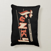 ダウンタ保ウンオーガスタファンキー装飾用クッション アクセントクッション (裏面(縦))