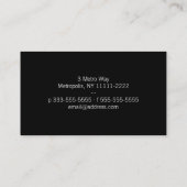 ダウンダウンタウン 名刺 (裏面)