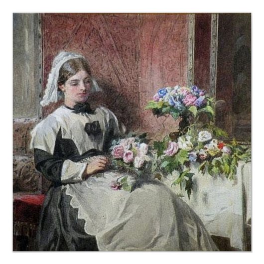 ダウントンチャームヴィンテージスチルライフ ポスター (正面)