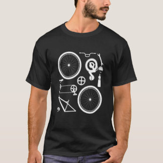 ダウンヒルサイクリング完全Mtb自転車マウンテンバイク3 Tシャツ