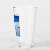 ダウンヒルスキーおもしろいスやる気を起こさせるノスキー タンブラーグラス (左)