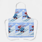 ダウンヒルスキーヤー エプロン (正面)