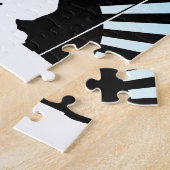 ダウンヒルスキーヤー ジグソーパズル (側面)