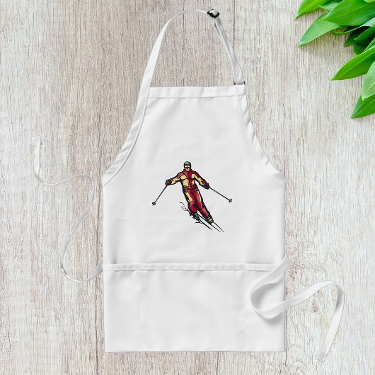 ダウンヒルスキーヤー スタンダードエプロン