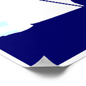 ダウンヒルスキーヤー ポスター (角)