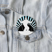 ダウンヒルスキーヤー 缶バッジ (インサイチュ)