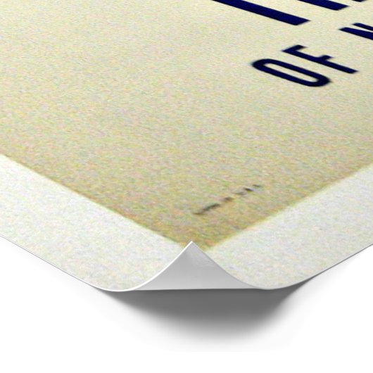 ダウンヒルスキーヴィンテージ旅行ポスター ポスター (角)