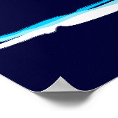 ダウンヒルスキー ポスター (角)