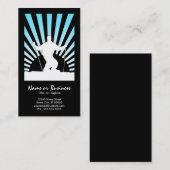 ダウンヒルスキー 名刺 (正面/裏面)