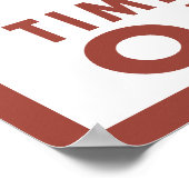 ダウンヒルスノースキーヤー – オレゴン州ティンバーラインロッジ ポスター (角)