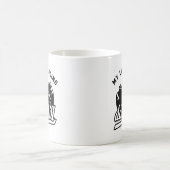 ダウンヒルスノーボード コーヒーマグカップ (中央)