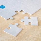 ダウンヒルマウンテンサイクリング（ばちゃばちゃ）跳ねる ジグソーパズル (側面)