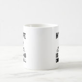 ダウンヒルマウンテンサイクリング コーヒーマグカップ (中央)