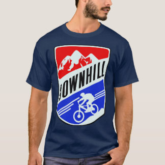 ダウンヒルマウンテンバイクサイクリングサイクリスト Tシャツ