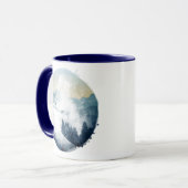 ダウンヒルマウンテンパウダースキーヤー マグカップ (正面左)