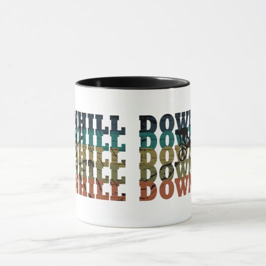 ダウンヒルMTB マグカップ (中央)