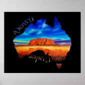 ダウンプリント ポスター (正面)