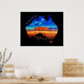 ダウンプリント ポスター (キッチン)